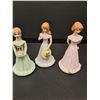 Image 2 : (3) Enesco Birthday Girl Figurine - 11, 12, 13 Years