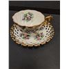 Image 6 : Vintage Three-Legged Tea Cup & Saucer Set - Made in Japan