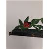 Image 2 : Vintage Ladybug Cast Iron Key Holder - 12"  x 4.5"