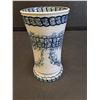 Image 2 : Foley Potteries Toothbrush Holder - Alexandria Pattern Vase - 5" x 3"