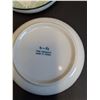 Image 3 : (4) Korean Ceramic Shallow Bowl Bonzai Tree Pattern -5.5" Diameter