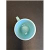 Image 4 : PYREX Blue Milk Glass Vintage Mug