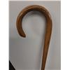 Image 2 : Wood Walking Cane - Tisdale Auction Market - 39" Tall  -  PICK UP