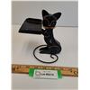 Image 1 : Custom Metal Cat/Kitten Art Business Card Figurine - 6" x 5" x 4.5"