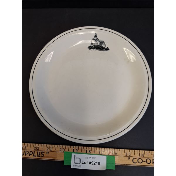 Royal Doulton Plate - Saskatoon's Delta Bessbourgh Edition - 10" Diameter