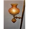 Image 3 : * MCM Vintage Tension Pole Lamp w/ Amber Glass Shades  - Some Wear as Pictured - Powers On - Adjusta