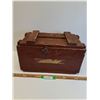 Image 1 : Vintage Army Explosive Wooden Box - 18" x 11" x 11"