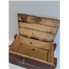 Image 3 : Vintage Army Explosive Wooden Box - 18" x 11" x 11"