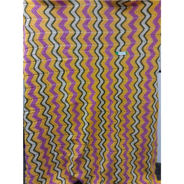 Custom Made Afghan - 80" x 84"