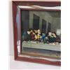 Image 3 : Jesus's Last Supper Picture in Wooden Frame - 31" x 17" - CANNOT SHIP