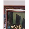 Image 5 : Jesus's Last Supper Picture in Wooden Frame - 31" x 17" - CANNOT SHIP