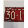Image 2 : Saskatchewan License Plate - 1941