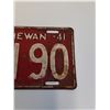 Image 3 : Saskatchewan License Plate - 1941