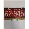 Image 1 : Saskatchewan License Plate - 1941