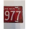 Image 4 : Saskatchewan License Plate - 1941