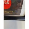 Image 2 : Vintage "Santa" Coca Cola Magazine Picture in Frame - 9.5" x 11" - 1951