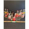 Image 1 : (15) Coca Cola Vintage Glass Bottles & Cans - Assorted
