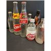 Image 2 : (15) Coca Cola Vintage Glass Bottles & Cans - Assorted