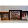 Image 1 : (3) Coca Cola Vintage Prints in Picture Frames - Various Sizes