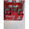 Image 4 : (2) Plastic Stacking Coca Cola Flats & (2) Six Pack of Coca Cola Bottles w/ Carrying Cases