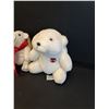 Image 3 : (3) Coca Cola Stuffed Teddy Bears - Assorted Sizes