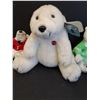 Image 3 : (3) Coca Cola Stuffed Teddy Bears - Assorted Sizes