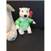 Image 4 : (3) Coca Cola Stuffed Teddy Bears - Assorted Sizes
