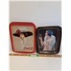 Image 1 : (2) Vintage Style Coca Cola Serving Trays