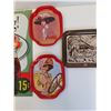 Image 3 : (4) Coca Cola Vintage Style Collector Tin Sign & Serving Trays - Assorted Sizes
