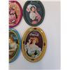 Image 4 : (9) Coca Cola Vintage Style Oval Wall Decor Plates - 6" x 4.5"