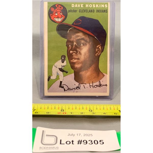 Dave Hoskins 1954 Topps #81 Vintage Baseball Card