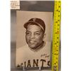 Image 3 : Rare Willie Mays 1947-1966 "Exhibit" Portrait Pose Palin Back Vintage Baseball Card / Photo