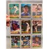 Image 2 : (18) Lot of 1984 Vintage Donruss MLB Baseball Pitchers HOF Stars in Sleeves & Binder