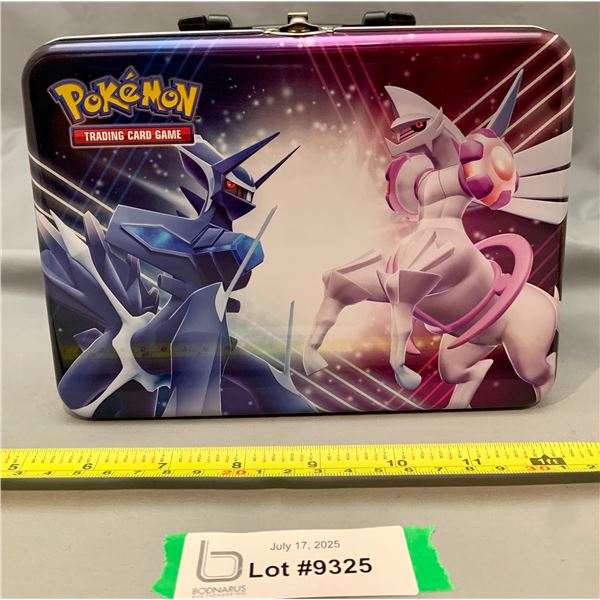 Authentic Pokemon Tin Lunch Kit Loaded: Stickers; 40+ Unplayed Cards; Coin; 2 x Books All New Not Se