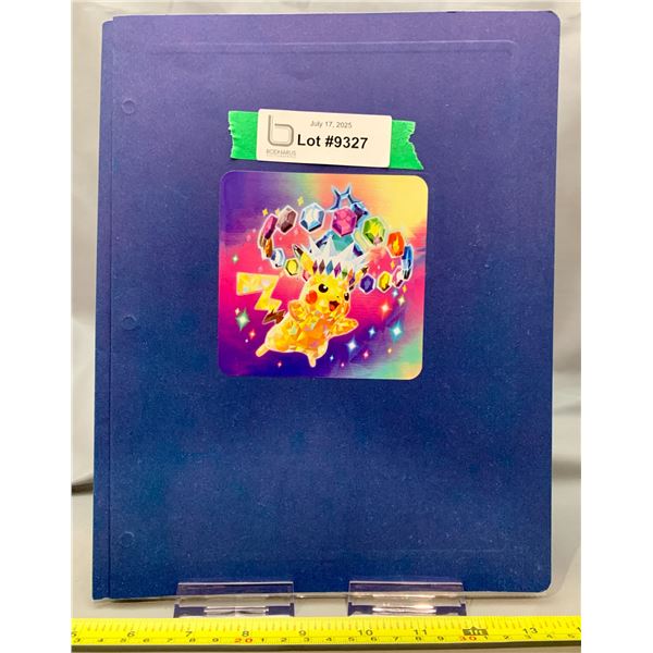 Authentic Pokemon Custom Made Booklet with 9 x Holos & 90 Unplayed Cards all in Sleeves
