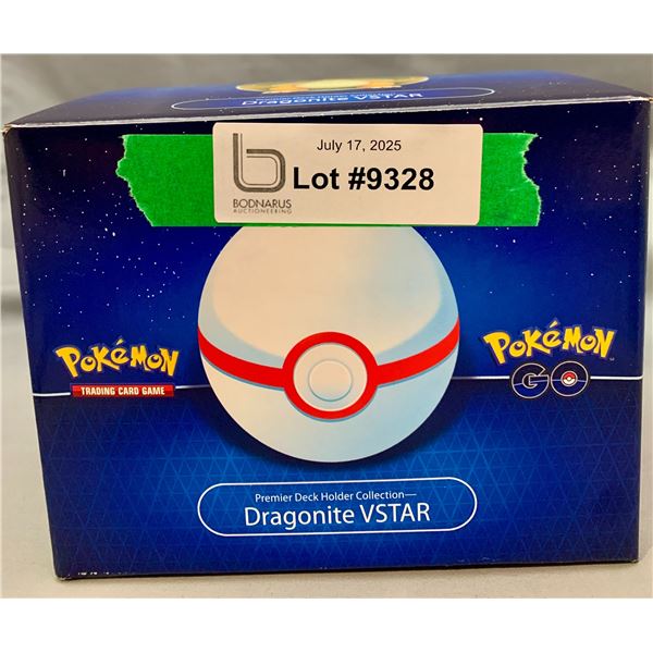 Authentic Pokemon Dragonite VSTAR in Original Box Pokemon Ball & 100 Unplayed Cards including Holos