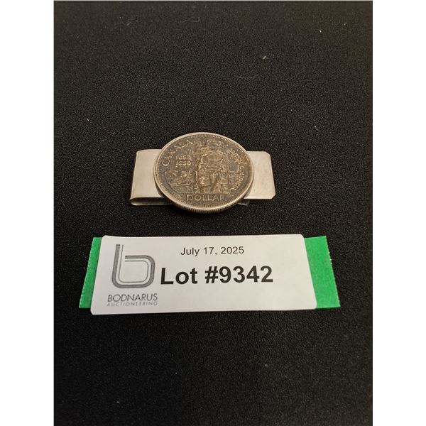 1958 Canadian Dollar Money Clip
