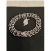 Image 3 : (2) Sterling Silver Charm "Graduation" Bracelets (Single Charm = 16.6g, Multi-Charms = 31.9g)