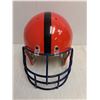 Image 4 : SP Lions #64 Orange/Black Adult Football Helmet - No Internal Padding