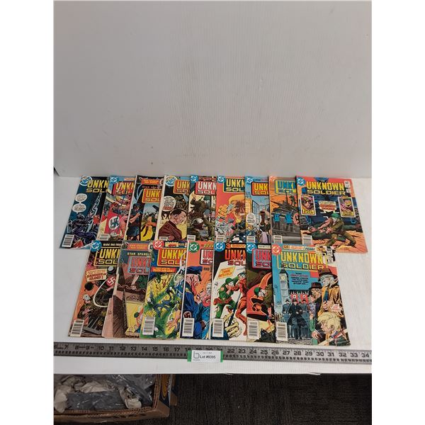 (16) "Unknown Soldier" Comic Books