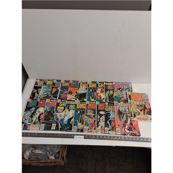 (21) Ghost/Our Love Story Comic Books