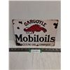 Image 1 : Vintage Look "Gargoyle Mobiloils" Metal Sign - 8" x 12"