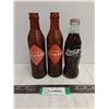 Image 1 : (2) Vintage Orange Crush 7 oz Glass Bottles, Unopen 8 oz Glass "Olympic" Coke Bottle - Pickup Only