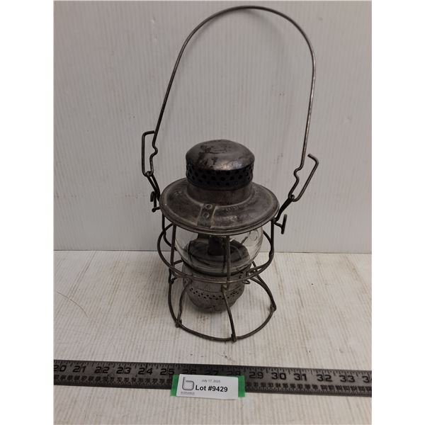 Vintage CNR Kerosene Lantern