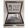 Image 1 : (2) Framed Vintage Prints (John Diefenbaker & Police Patrol) - Largest 16" x 13"