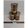 Image 1 : (3) Empty Texaco Havoline Oil Tins