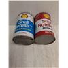 Image 2 : (2) Empty Shell Motor Oil Tins