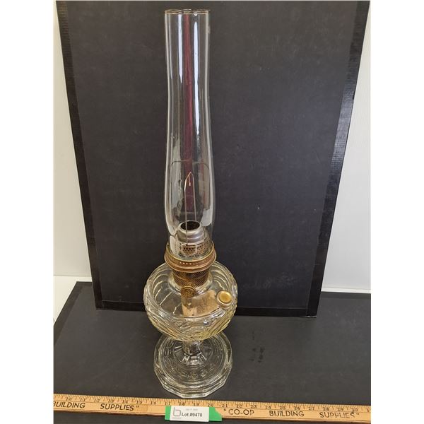 Aladdin Oil Lamp - Model B - Washington Drape Pattern - 24" x 6.5"  -  PICK UP