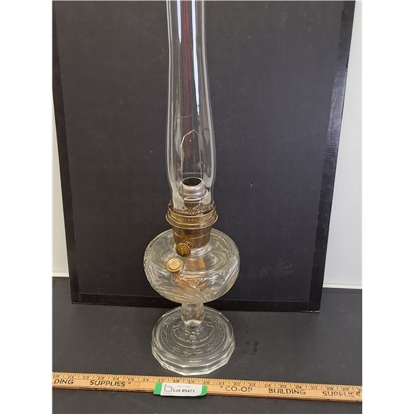 Aladdin Oil Lamp - Model B - Washington Drape Pattern - 24" x 6.5"  -  PICK UP