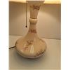 Image 6 : Vintage Floral Style End Table Lamp Set - 23" x 11" - Works  -  PICK UP